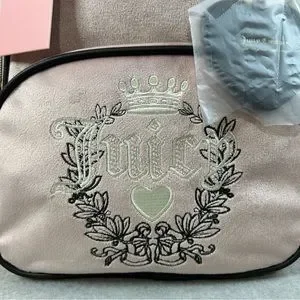 Juicy Couture | Bags | Juicy Couture Dusty Blush Velour 
